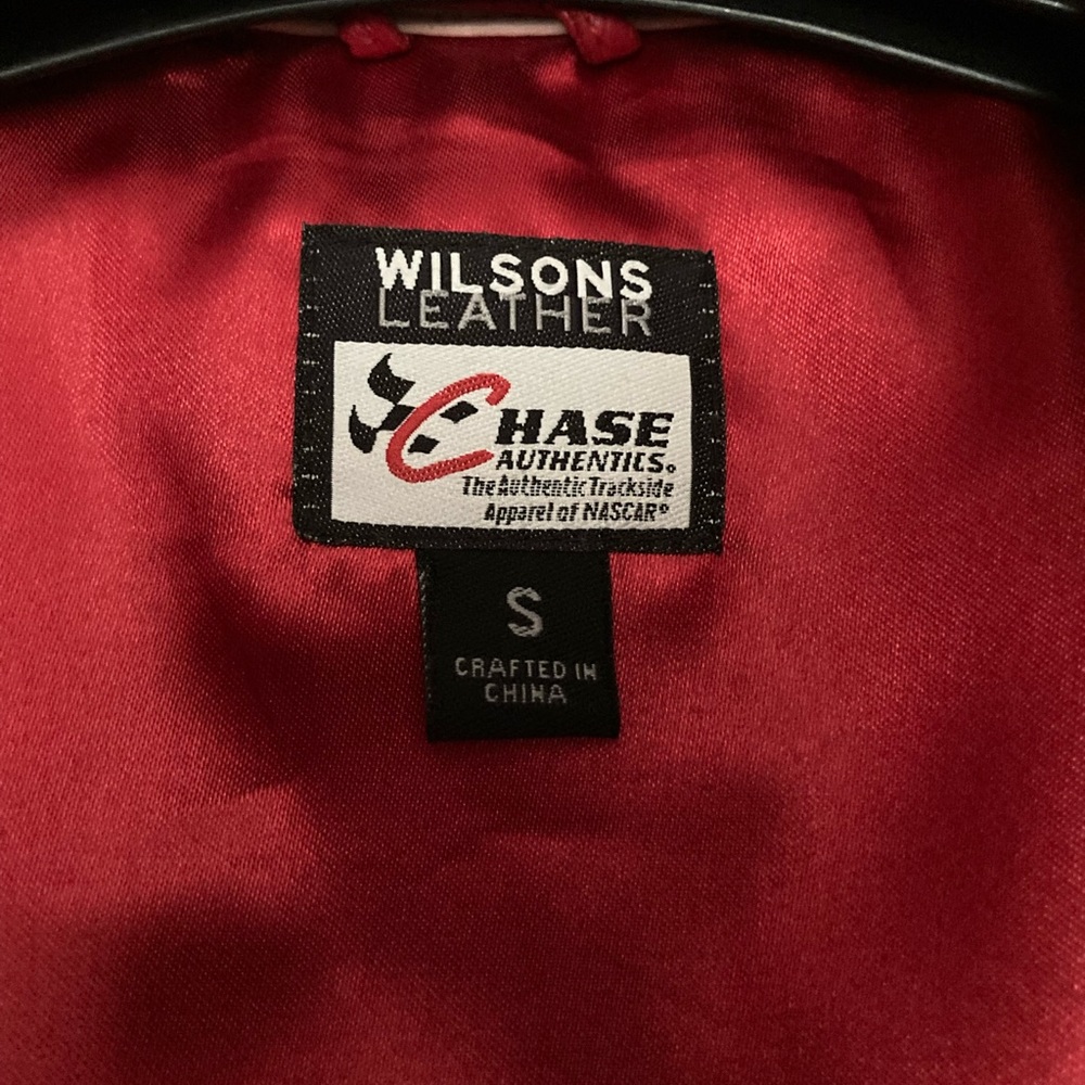 Wilsons Leather Red, White, and Black Jacket - Picture 6 of 11